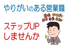 平均年収300~350万円の人材営業職 土日祝休みで転勤なし イメージ