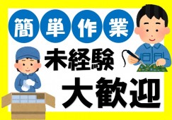 空調有!3回休憩有!トレイ上の商品の傷をチェックする仕事 イメージ